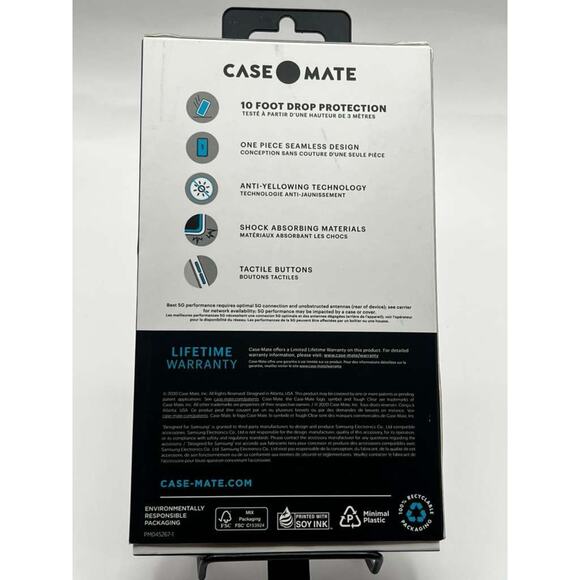 Case-Mate Tough Series Hardshell Case for Samsung Galaxy A42 5G- Clear - Picture 3 of 3